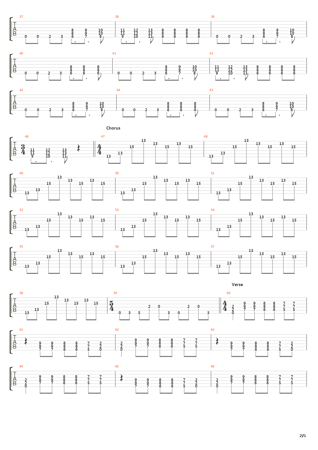 Caravan吉他谱