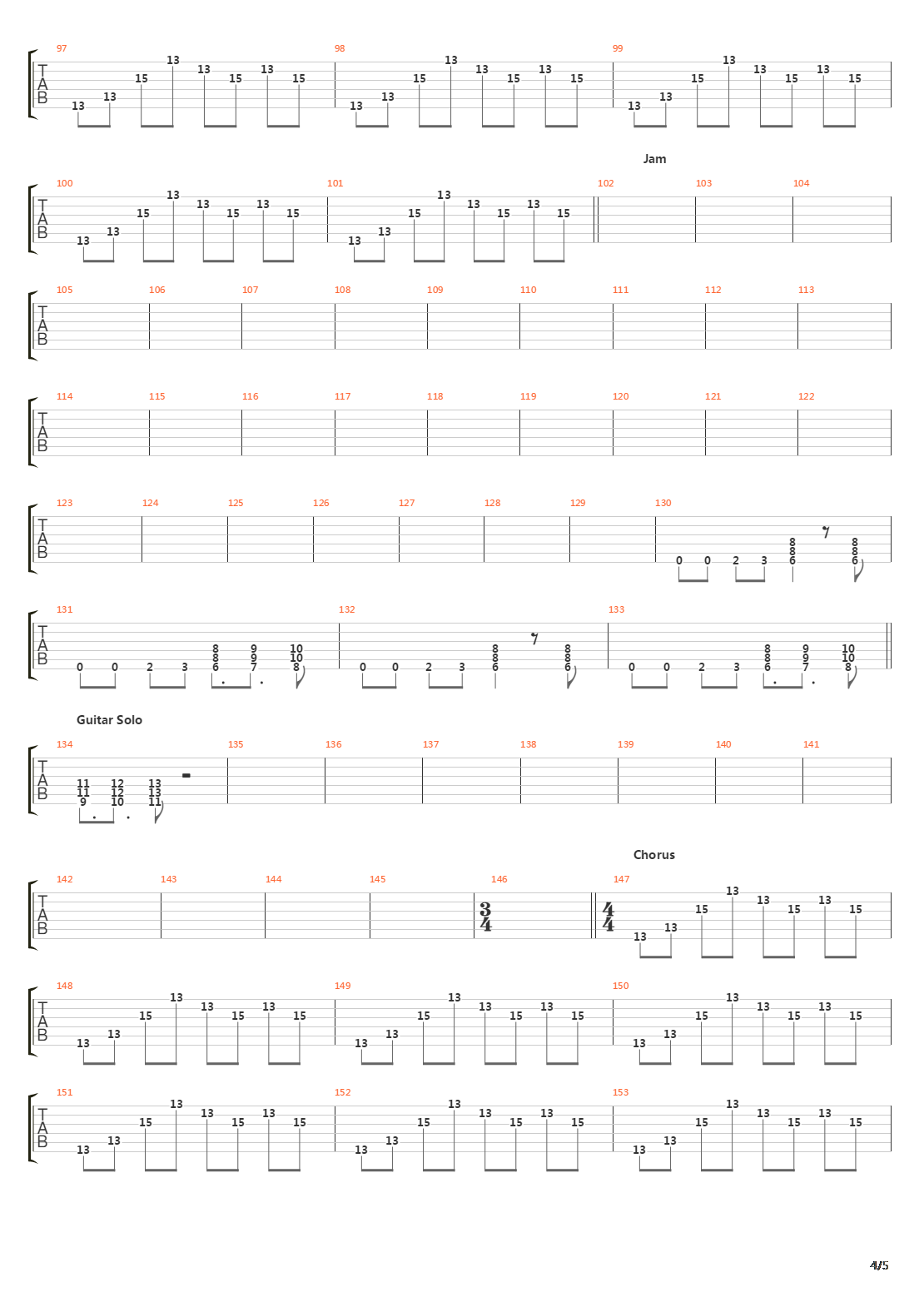 Caravan吉他谱