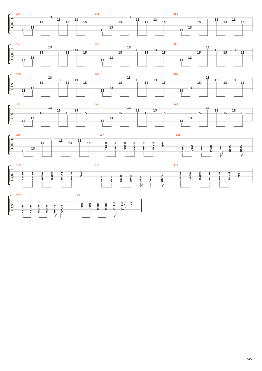 Caravan吉他谱