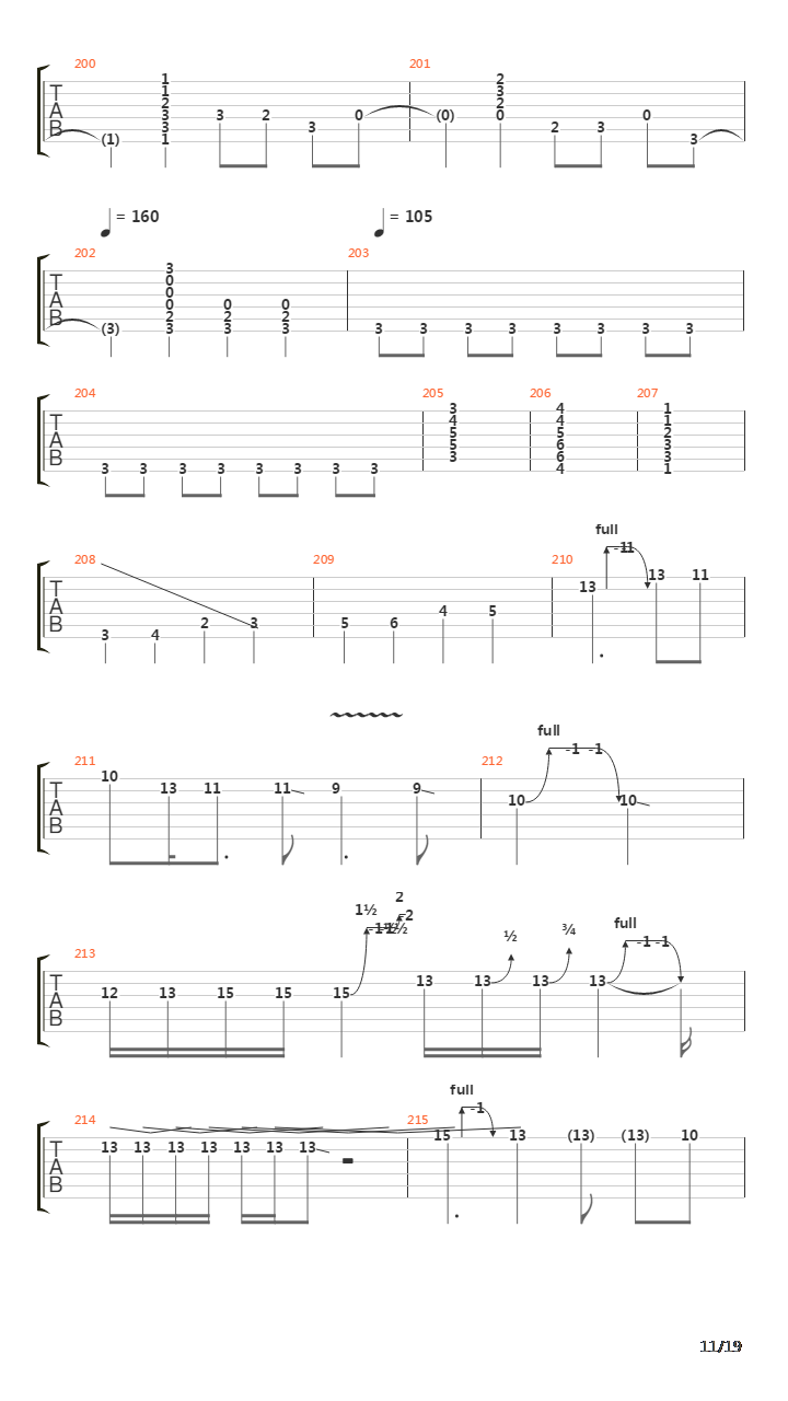 Cygnus X-1 Book I吉他谱