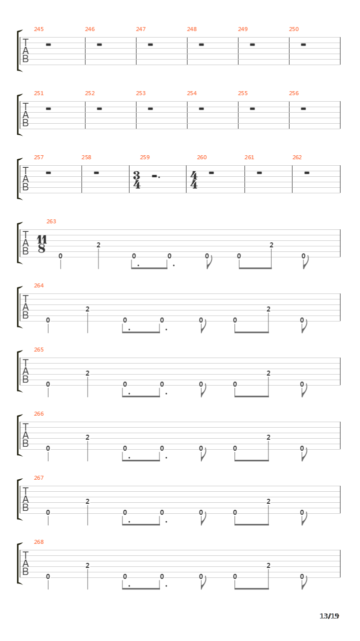 Cygnus X-1 Book I吉他谱