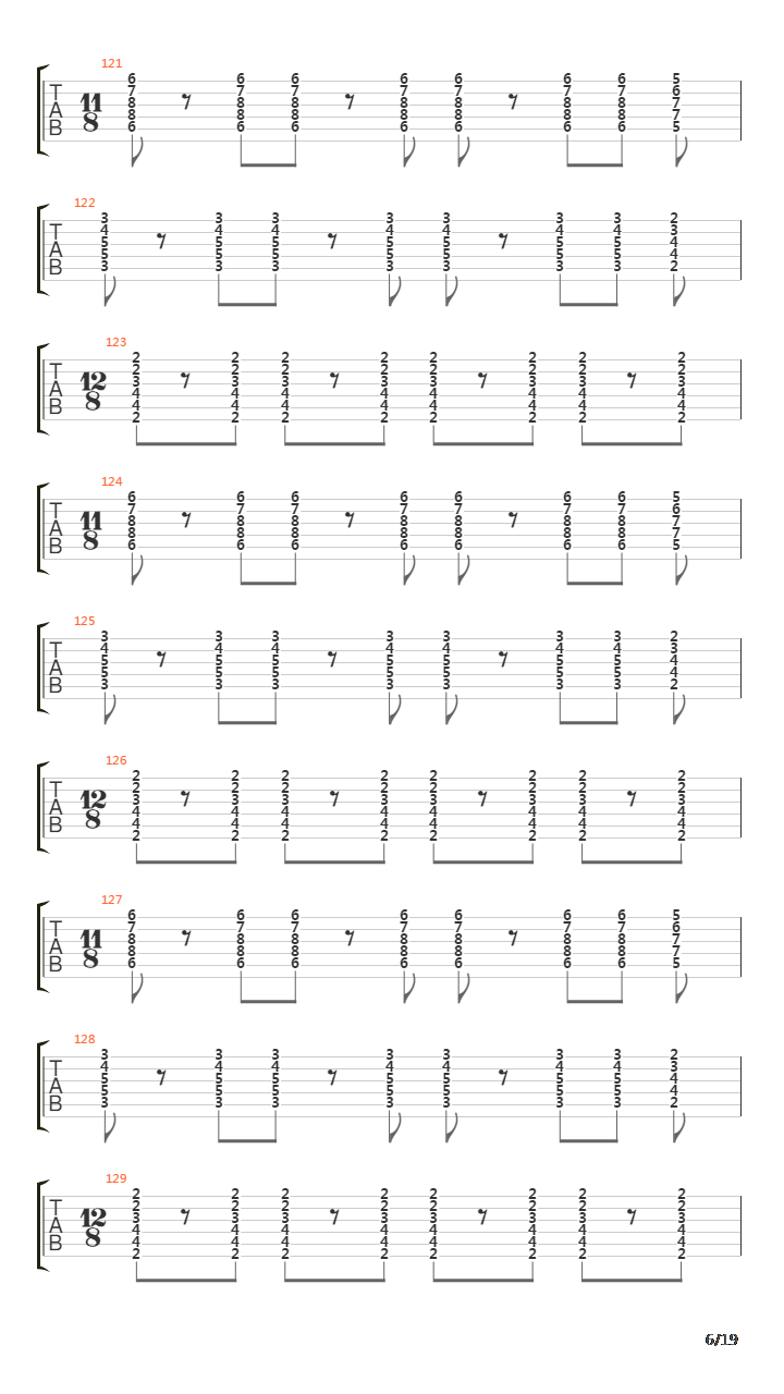 Cygnus X-1 Book I吉他谱