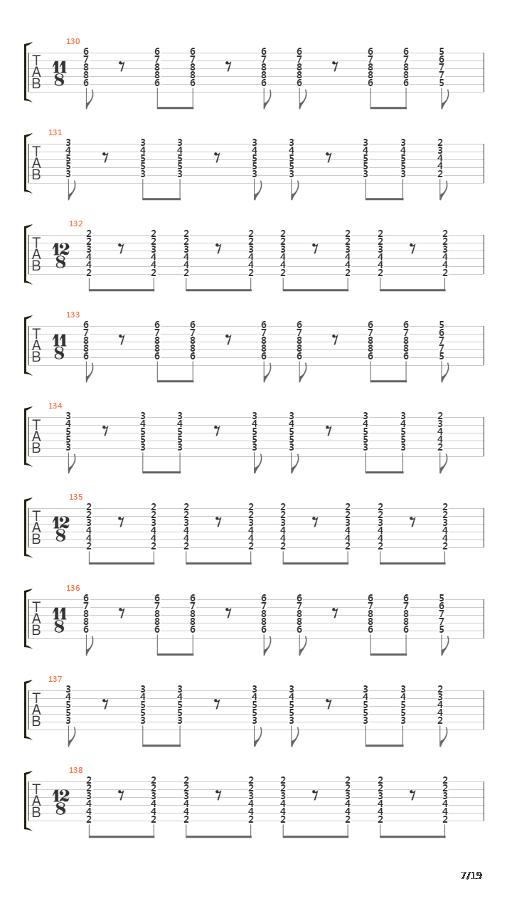 Cygnus X-1 Book I吉他谱