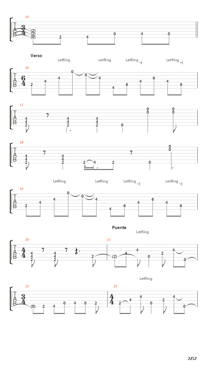 Limelight吉他谱