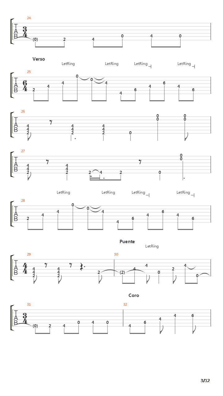 Limelight吉他谱