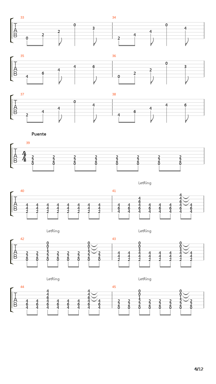 Limelight吉他谱