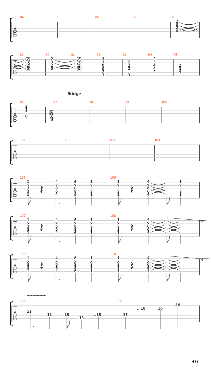 Mission吉他谱