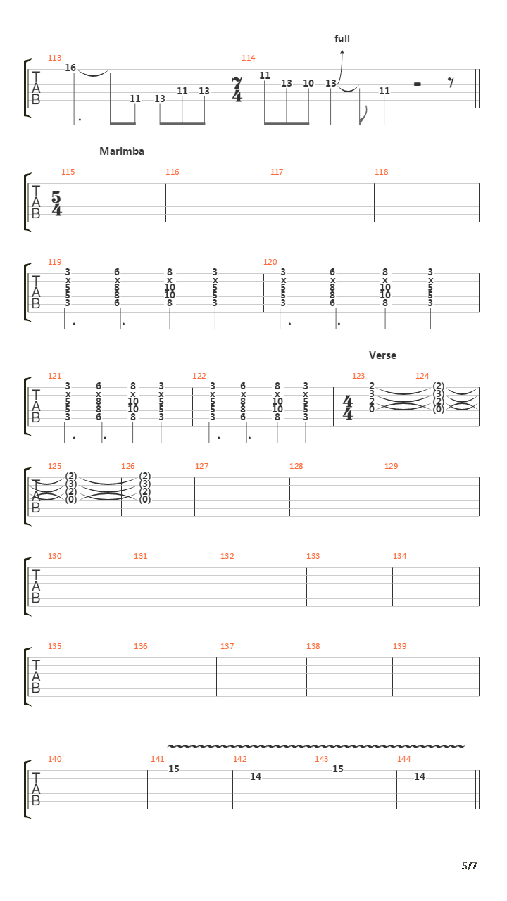 Mission吉他谱