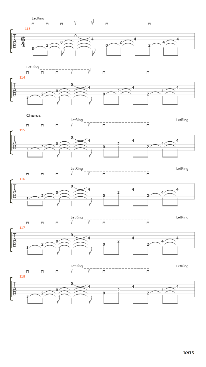 Subdivisions吉他谱