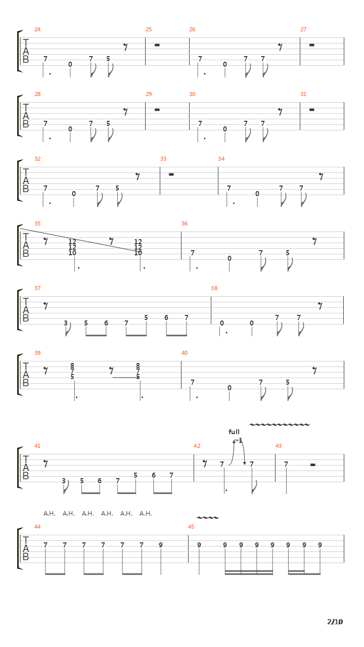 The Necromancer Ii Under The Shadow吉他谱