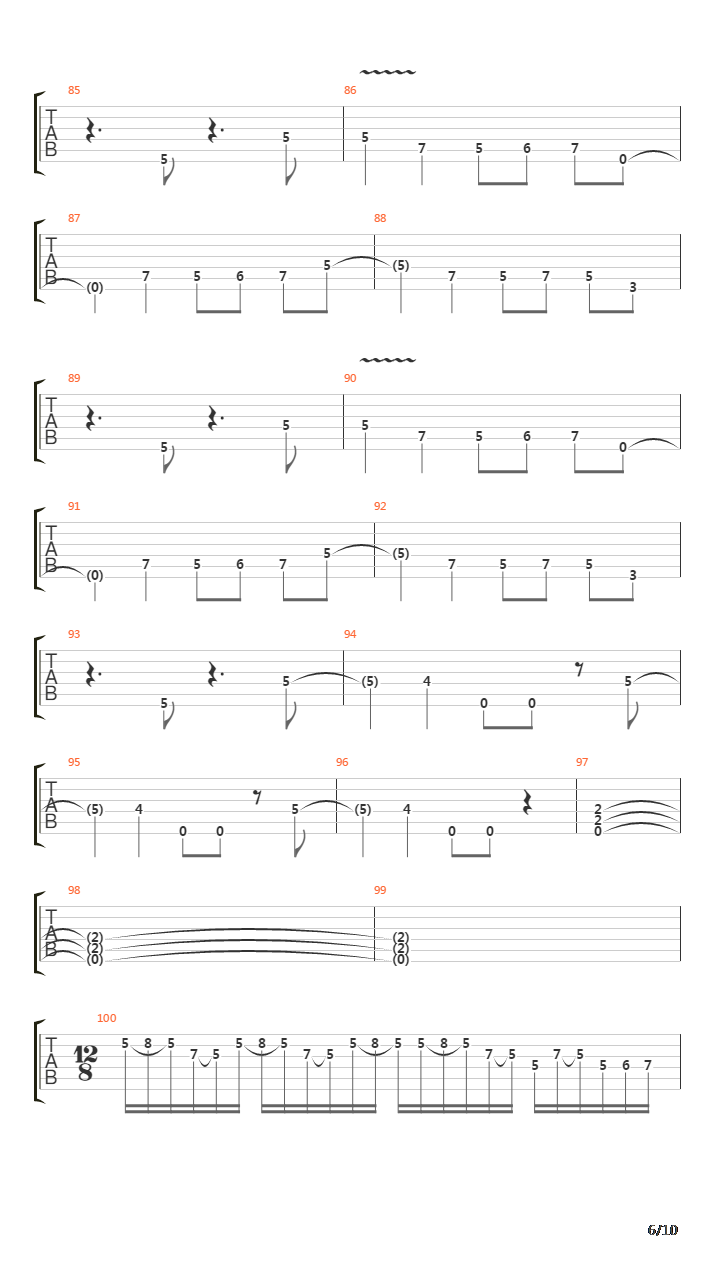 The Necromancer Ii Under The Shadow吉他谱