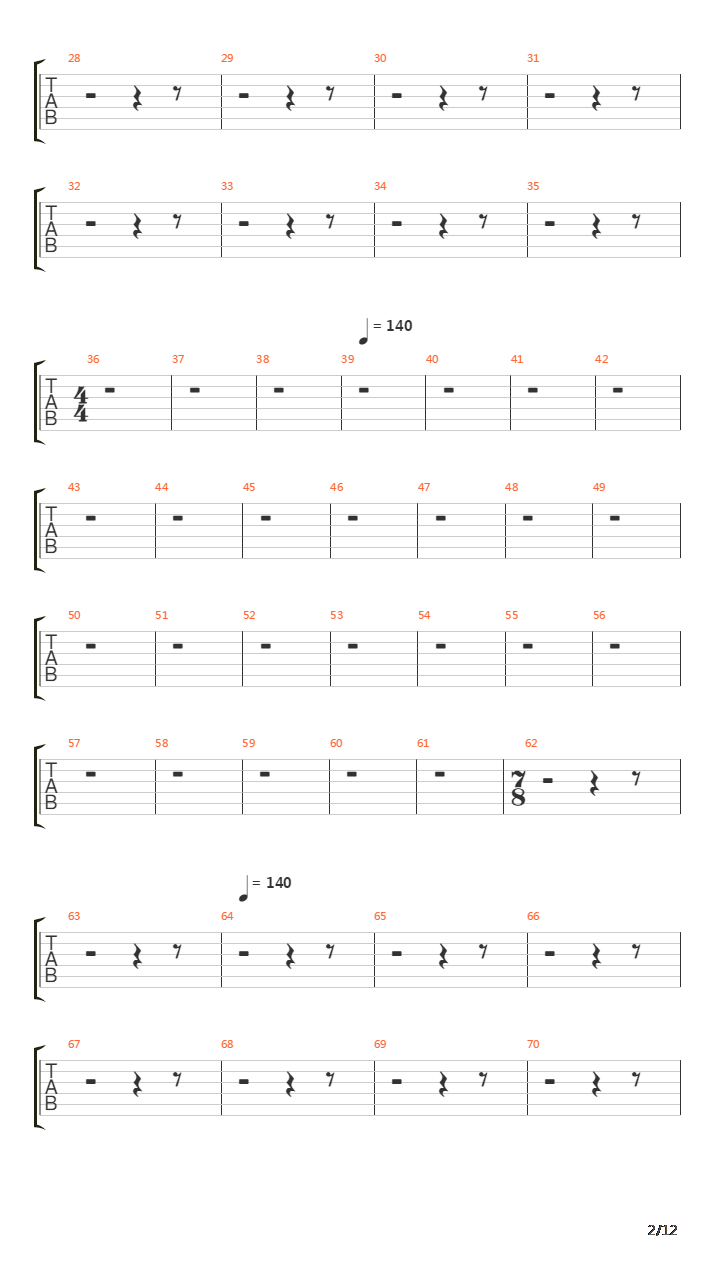 Xanadu吉他谱