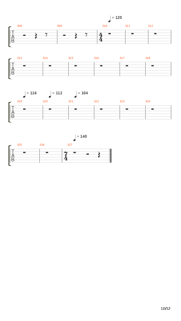 Xanadu吉他谱