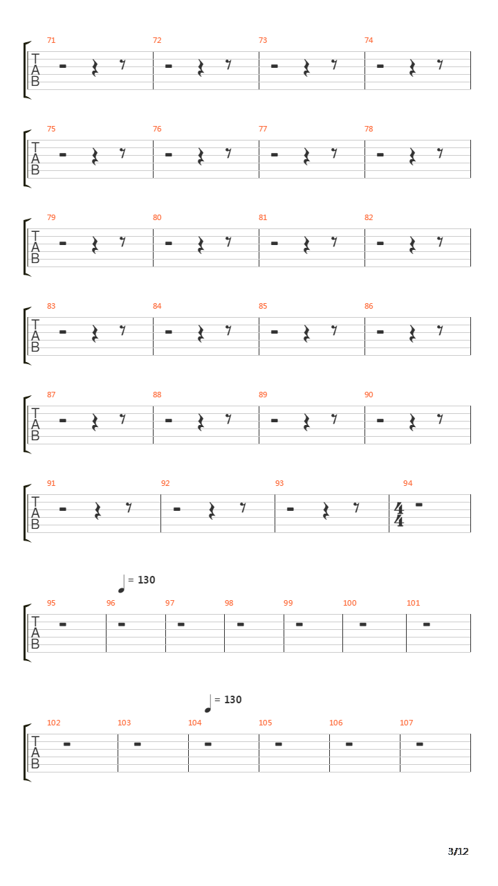 Xanadu吉他谱