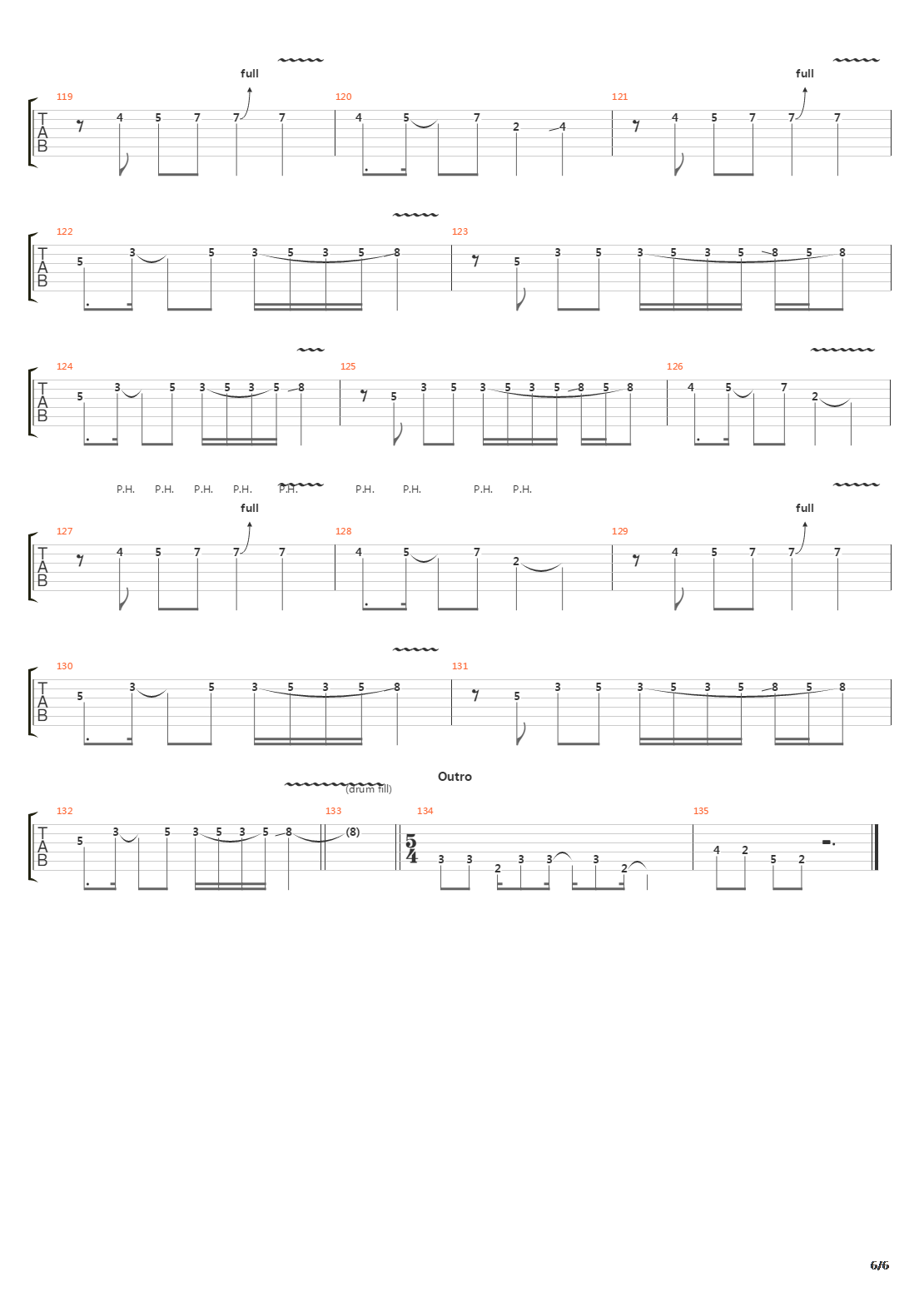 Yyz吉他谱