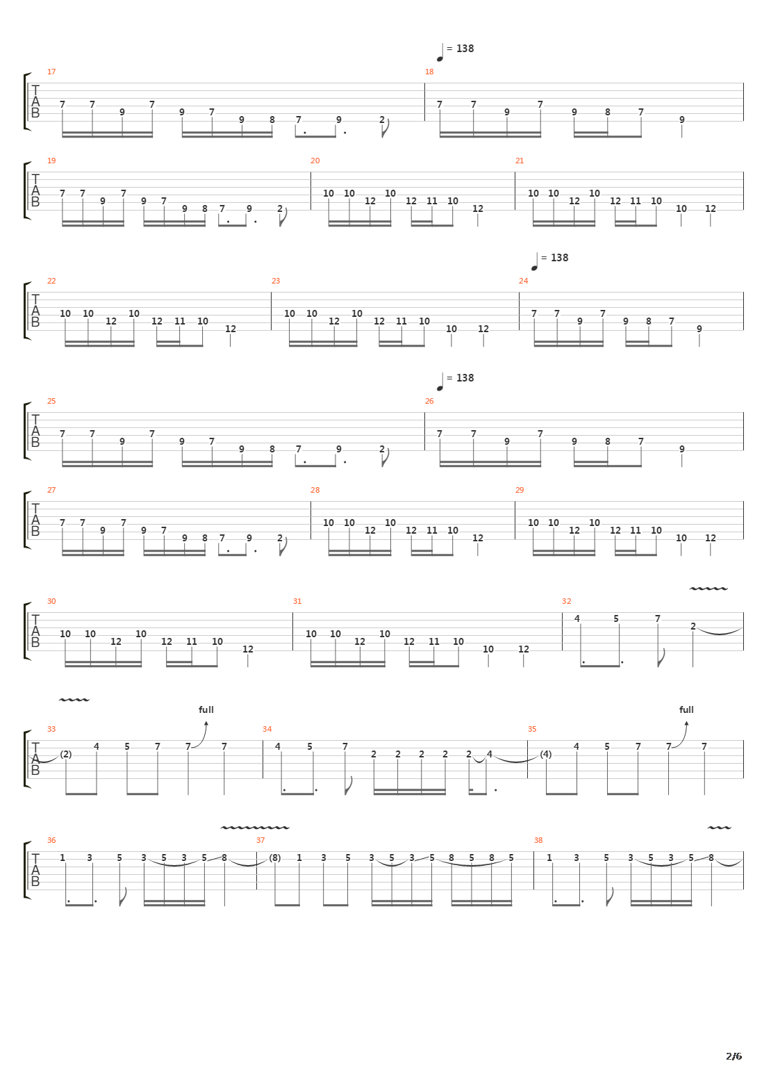 Yyz吉他谱