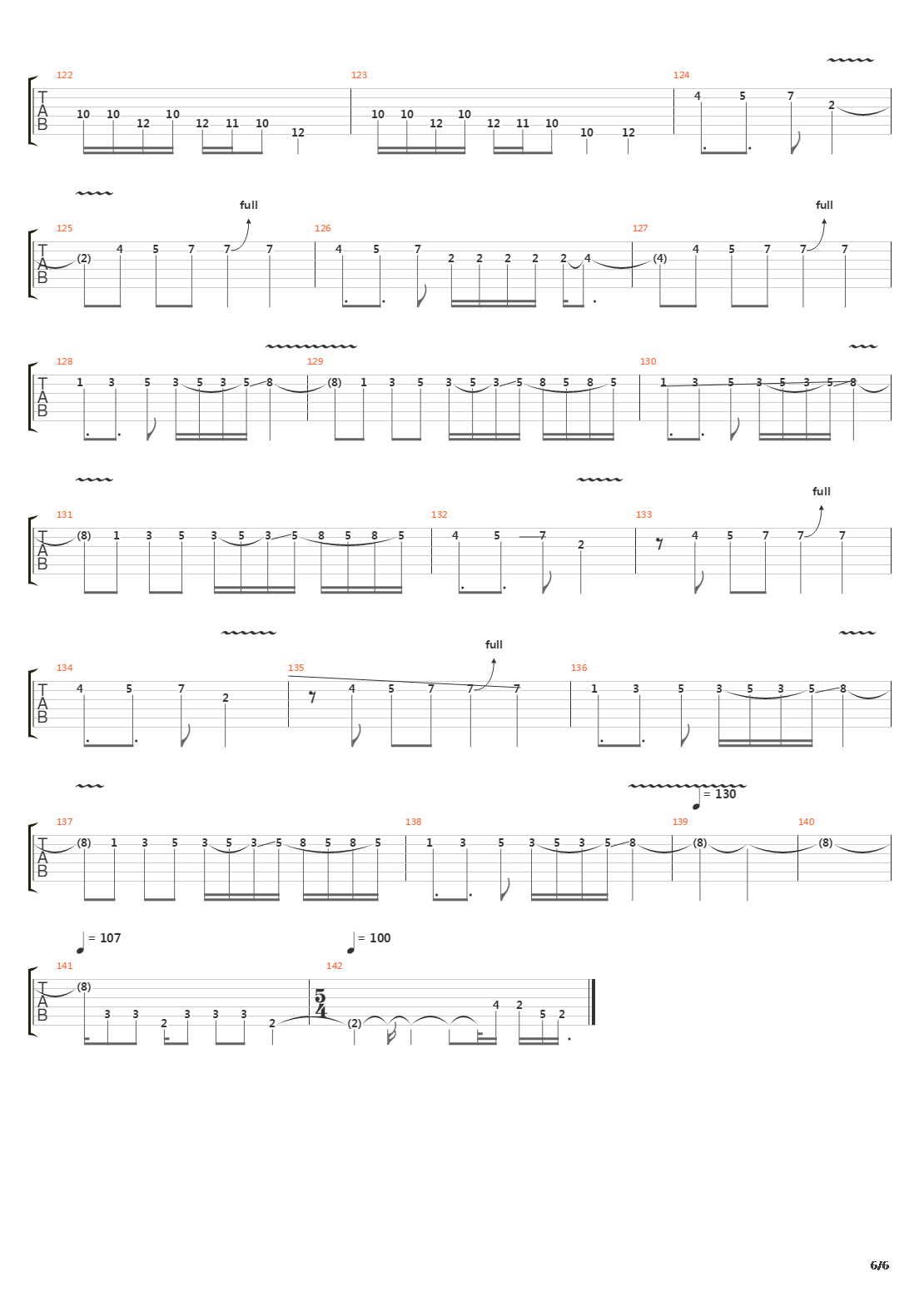 Yyz吉他谱