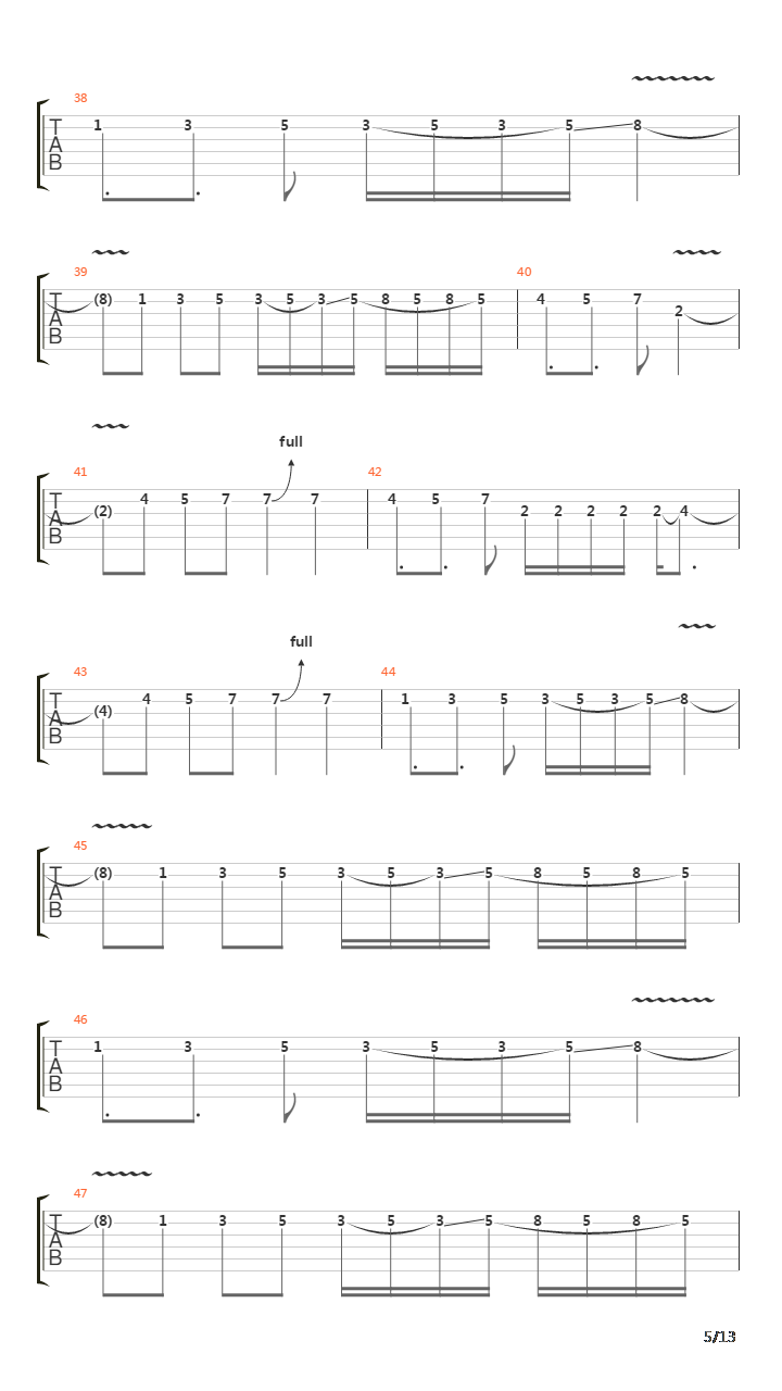 Yyz吉他谱