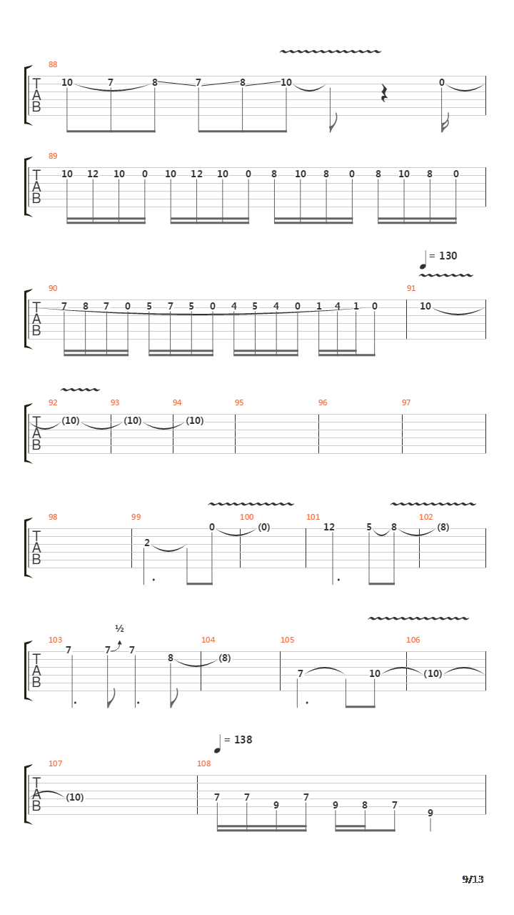 Yyz吉他谱