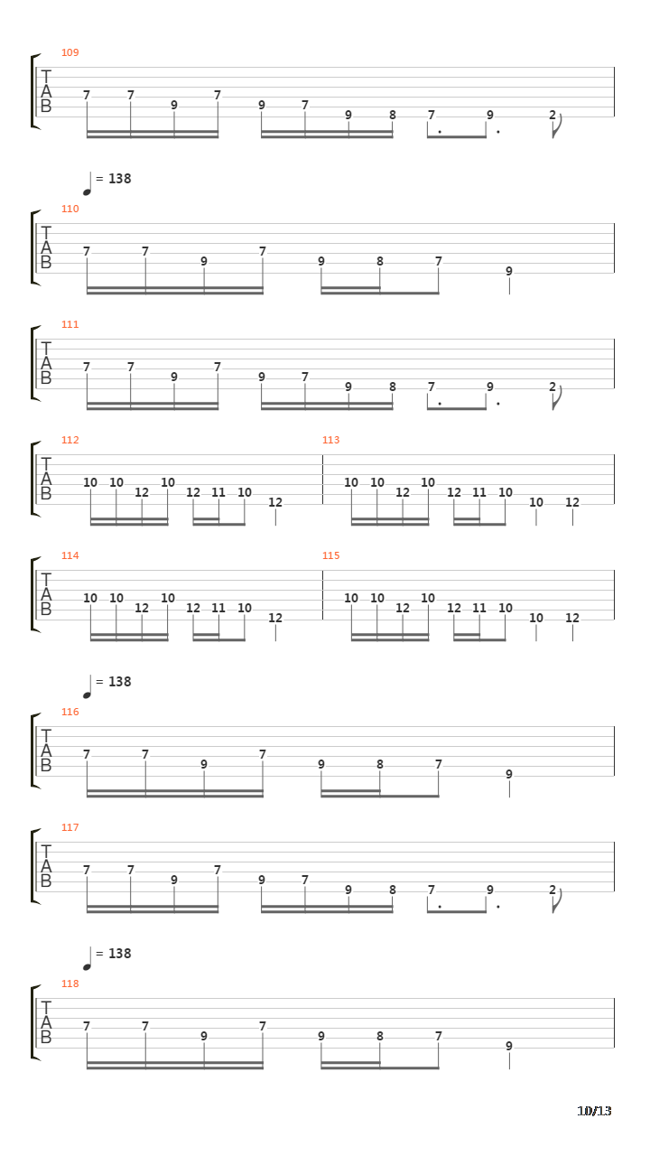 Yyz吉他谱