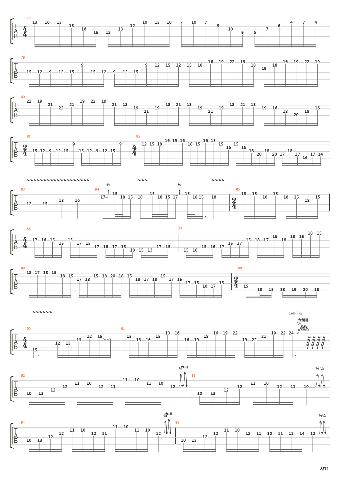 Dominion吉他谱