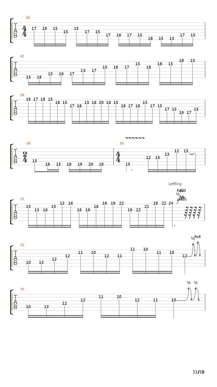 Dominion吉他谱