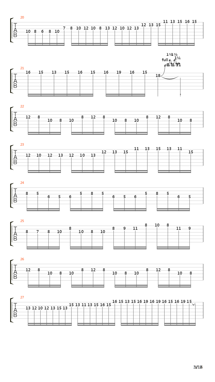 Dominion吉他谱