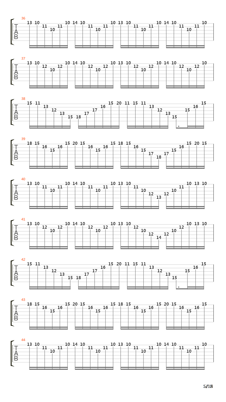 Dominion吉他谱