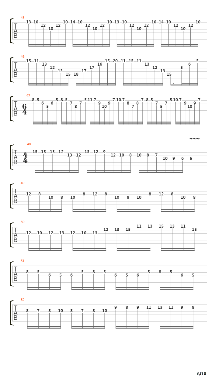 Dominion吉他谱