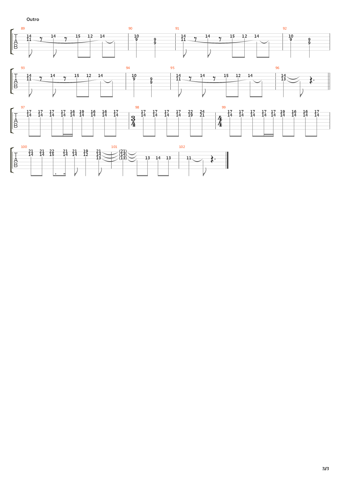 Uprising吉他谱