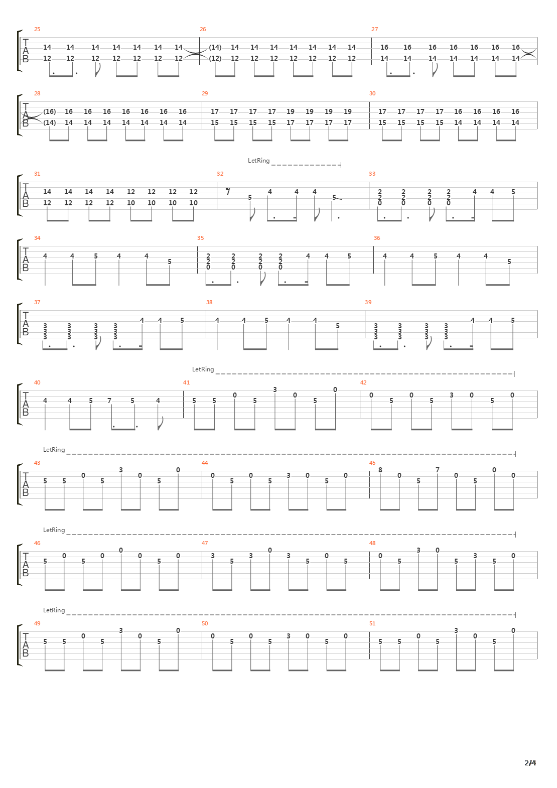 Translating The Name吉他谱