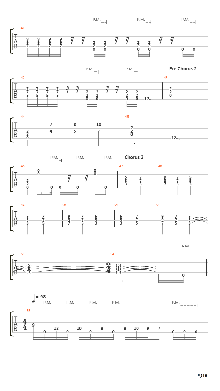 Edge Of Thorns吉他谱