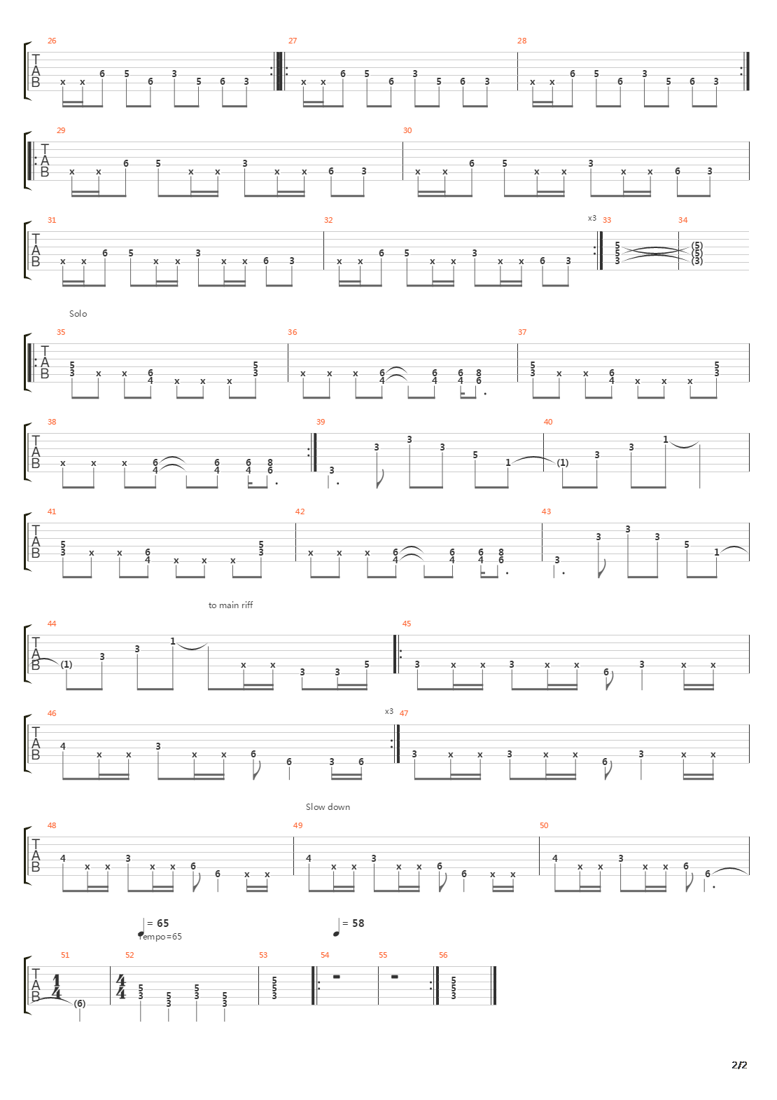 Hall Of The Mountain King吉他谱