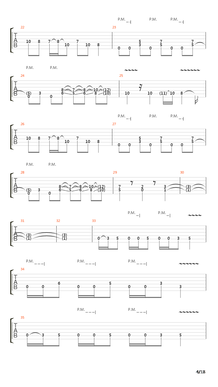 Hall Of The Mountain King吉他谱