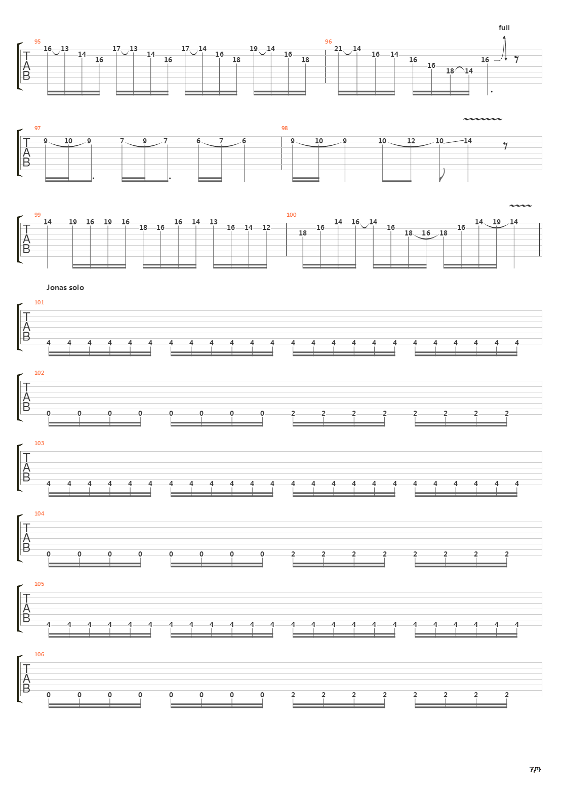 2012 Demise Of The 5th Sun吉他谱