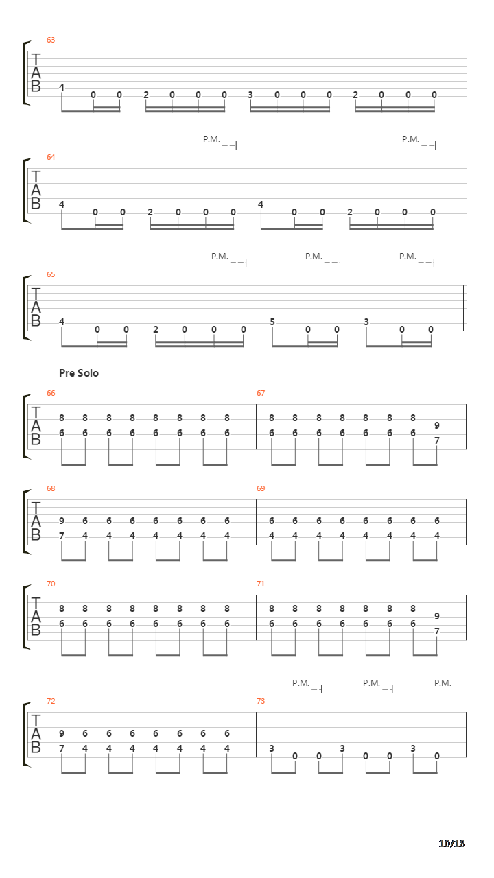 2012 Demise Of The 5th Sun吉他谱