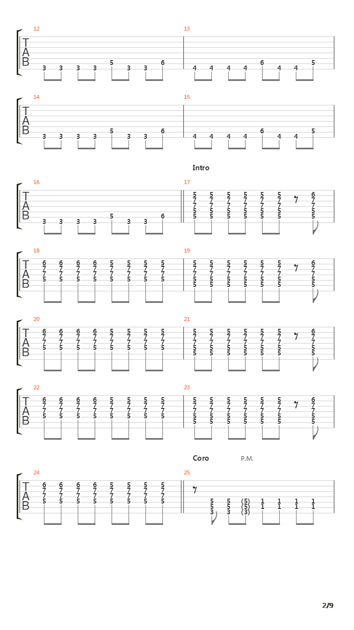 Morphogenesis吉他谱