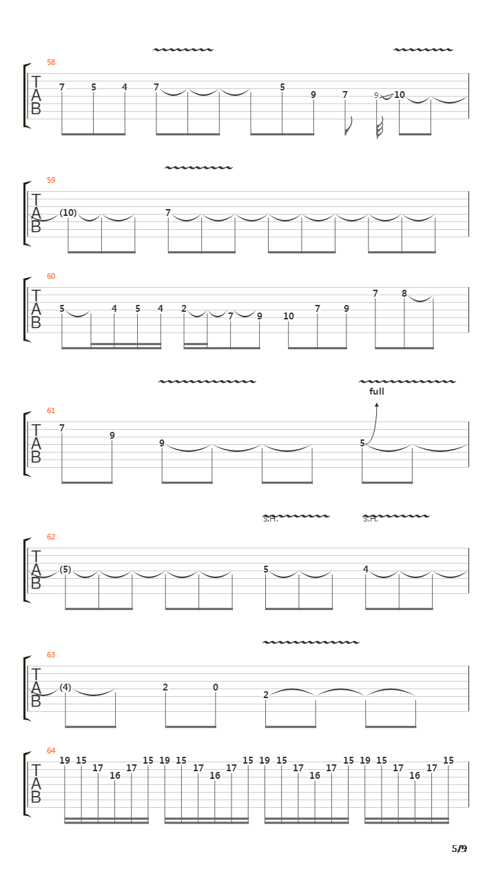 Morphogenesis吉他谱