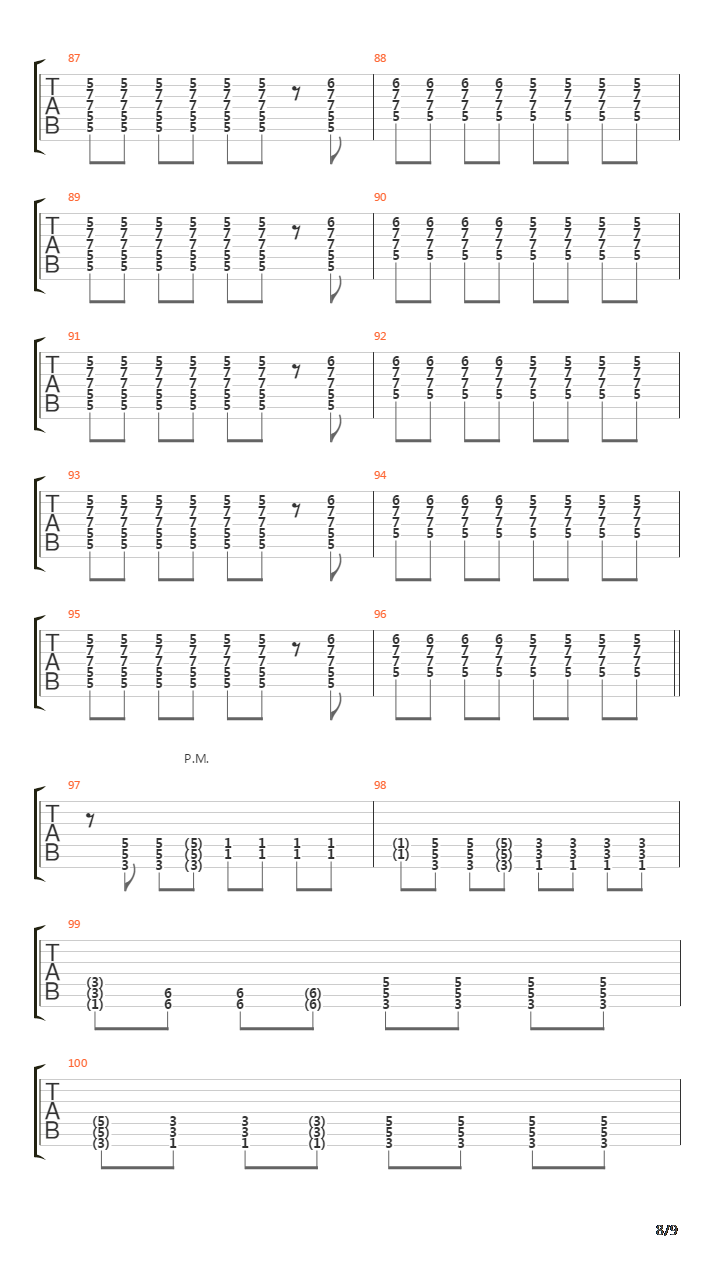 Morphogenesis吉他谱