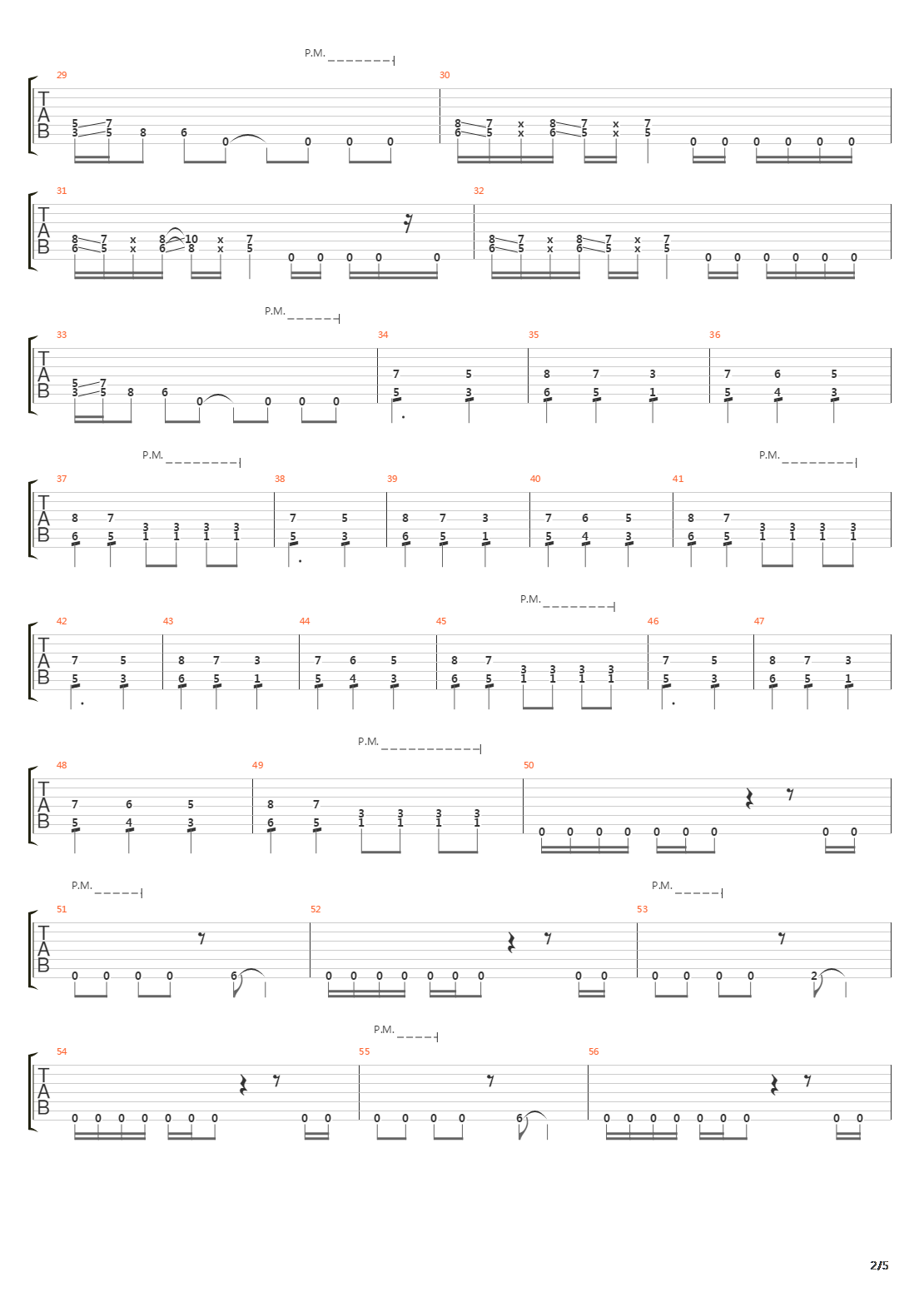 Pitch Black Progress吉他谱