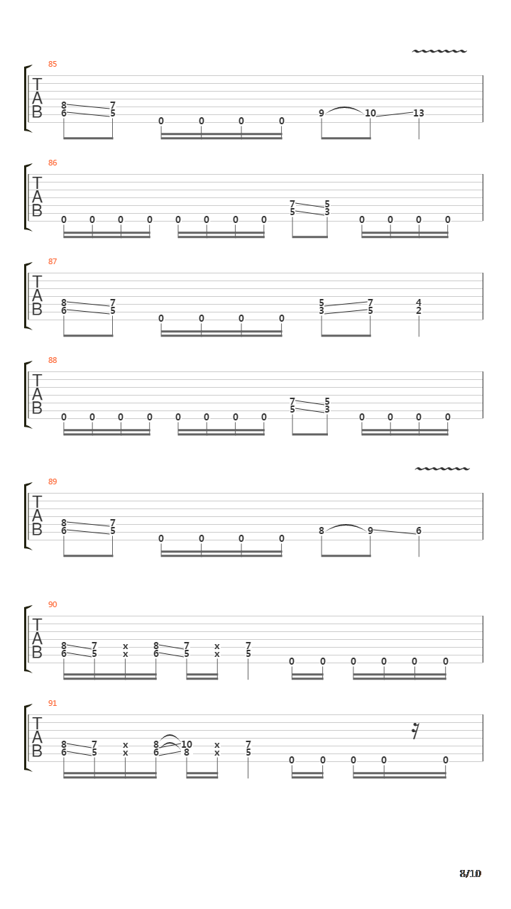 Pitch Black Progress吉他谱