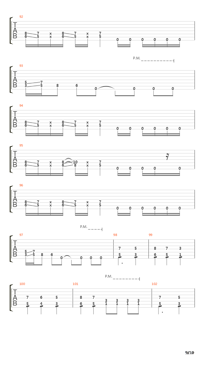 Pitch Black Progress吉他谱