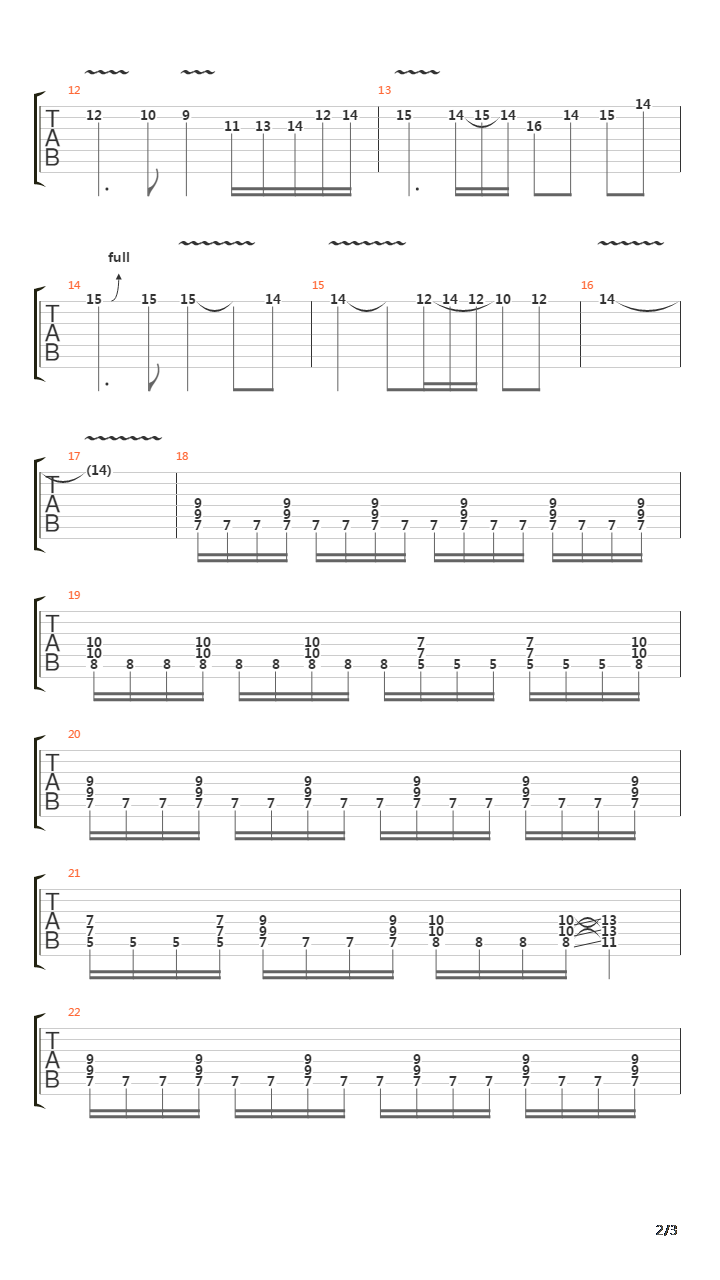 The Iconoclast吉他谱