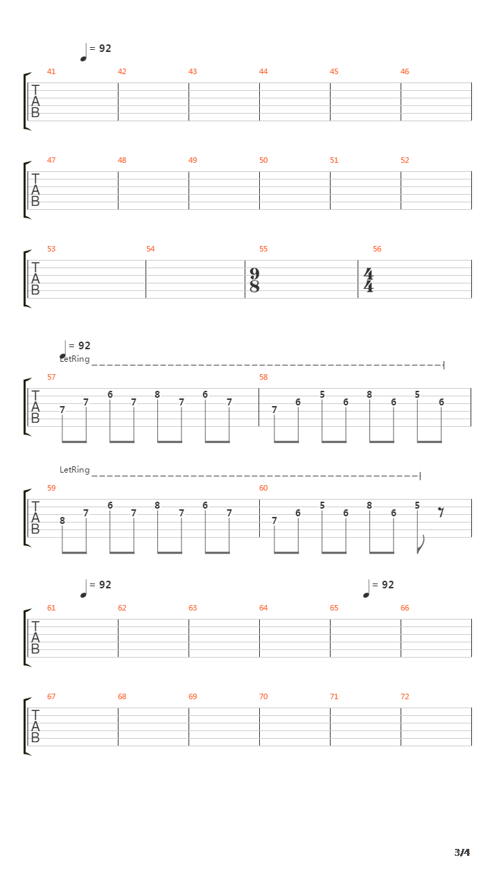 Roses吉他谱