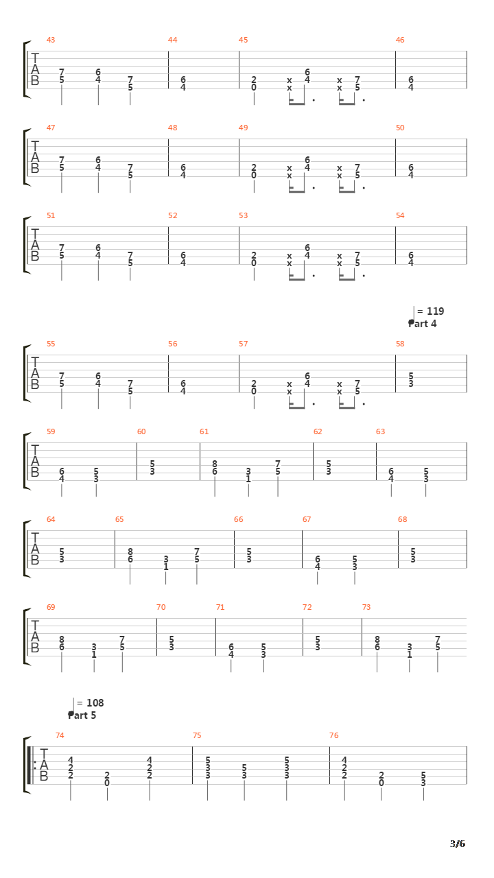 Descending Curtain Of Death吉他谱