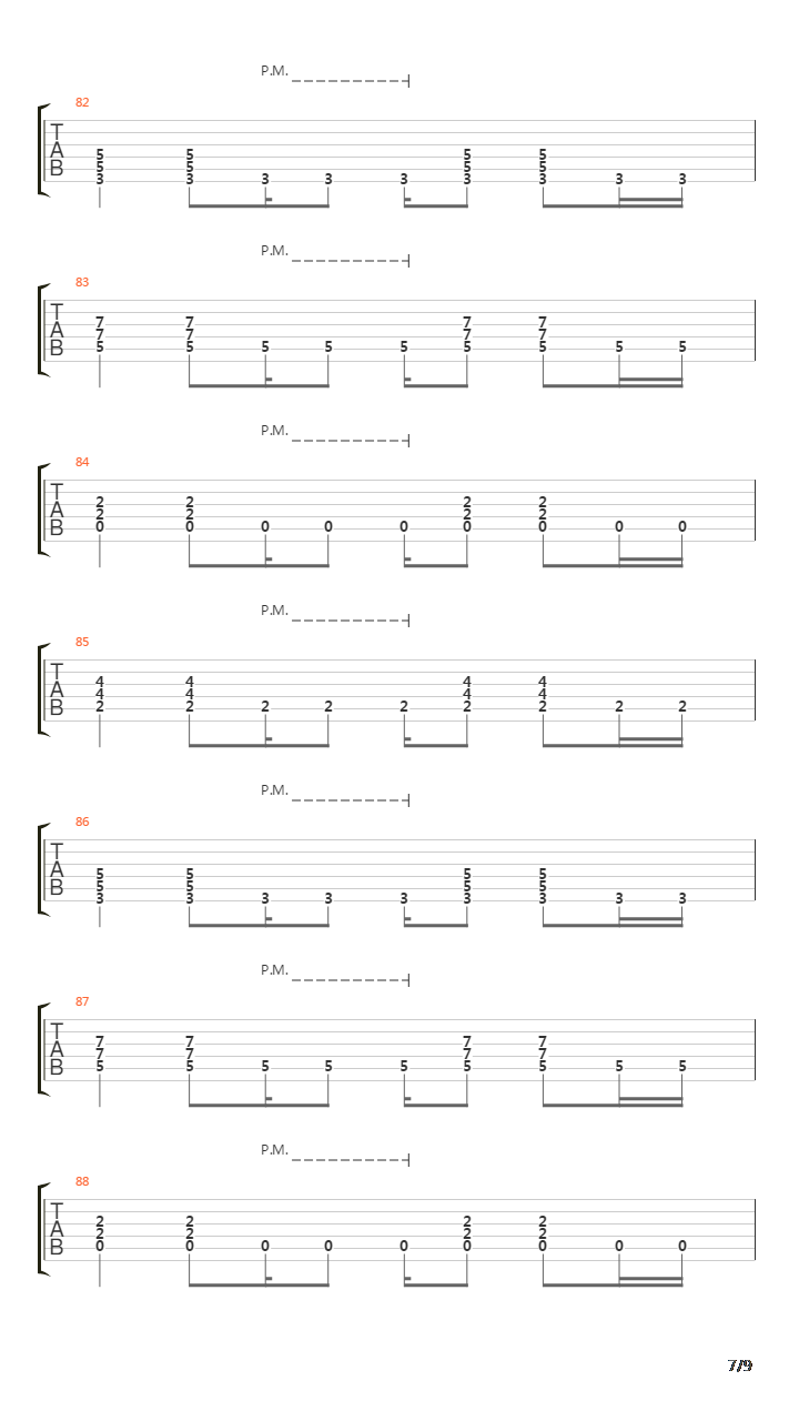 Lower The Flags吉他谱