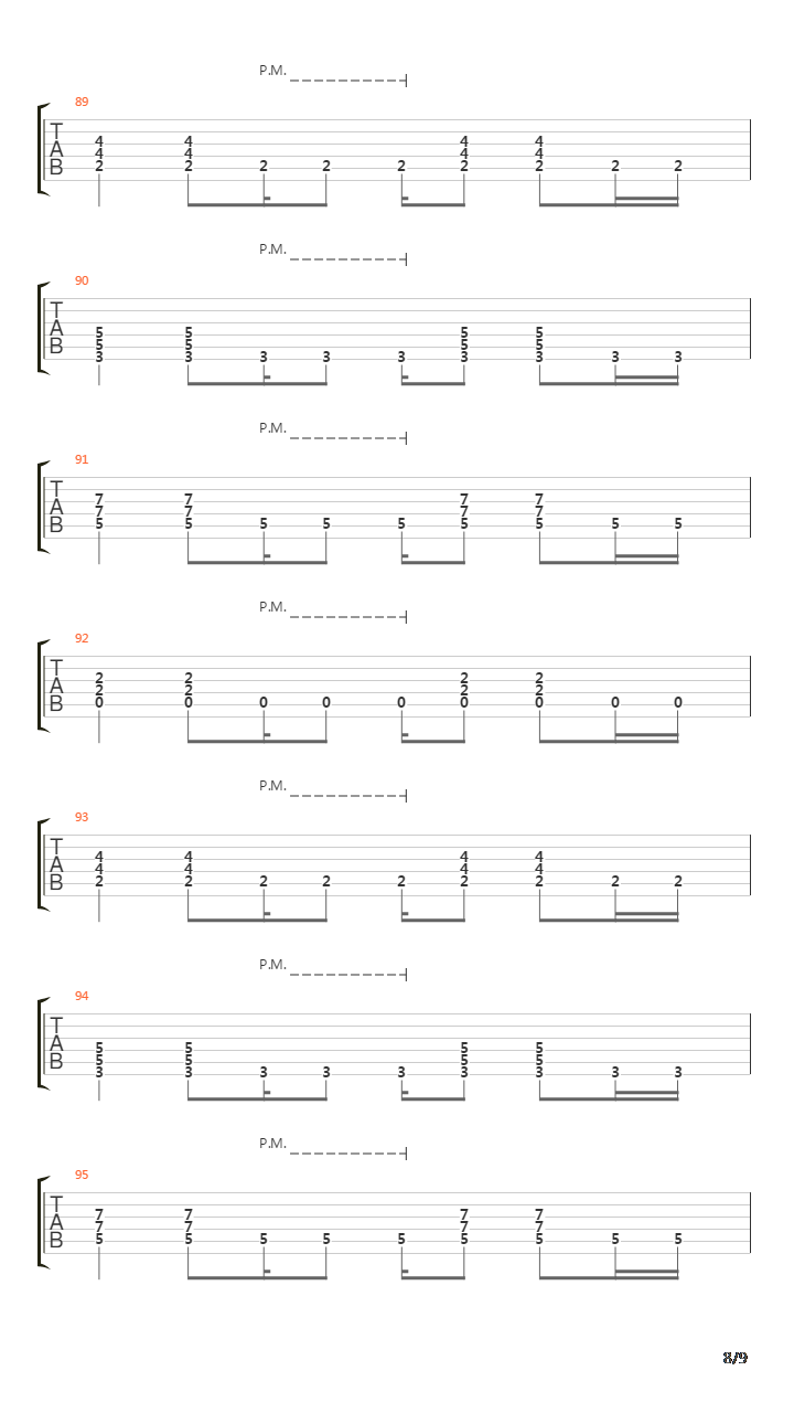 Lower The Flags吉他谱