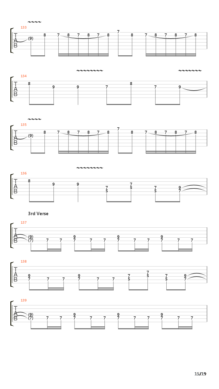 The Trooper吉他谱