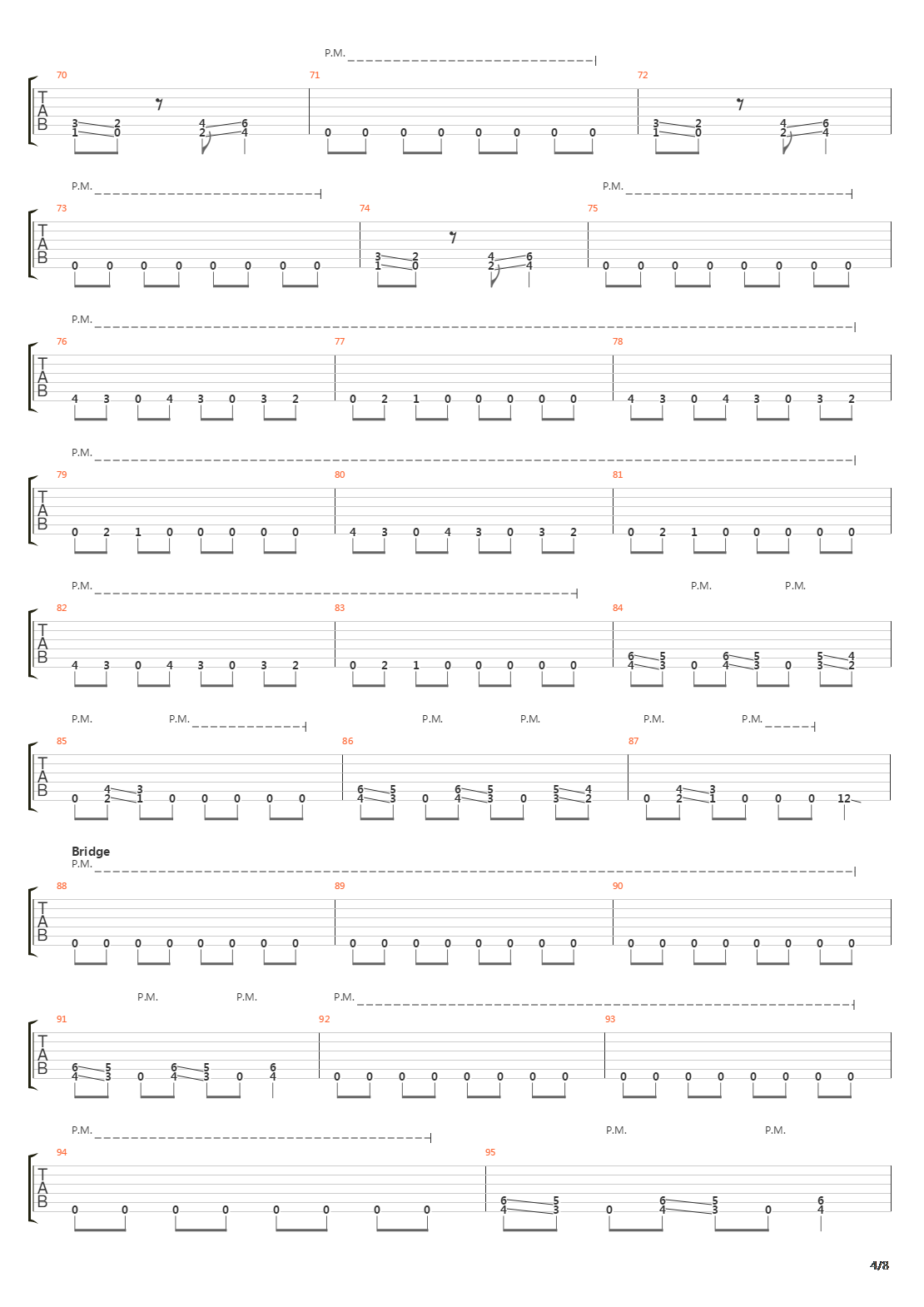 Arise吉他谱