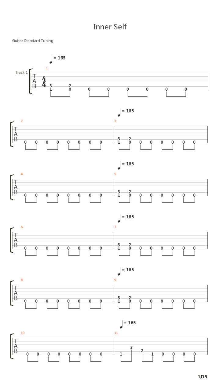 Inner Self吉他谱